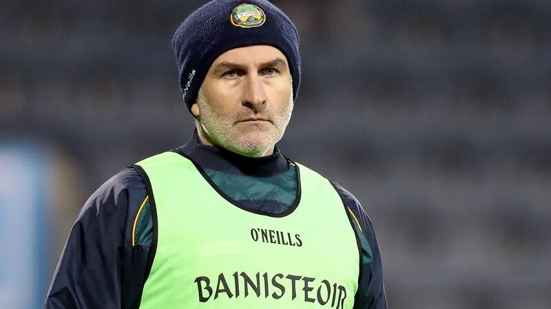 Offaly manager Stephen Wallace: “The easiest part is being on the pitch for those few hours a week.” Photograph:  Oisin Keniry/Inpho