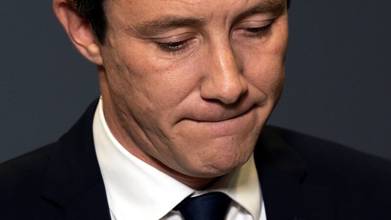 Benjamin Griveaux. Photograph:  Lionel Bonaventure/AFP via Getty Images