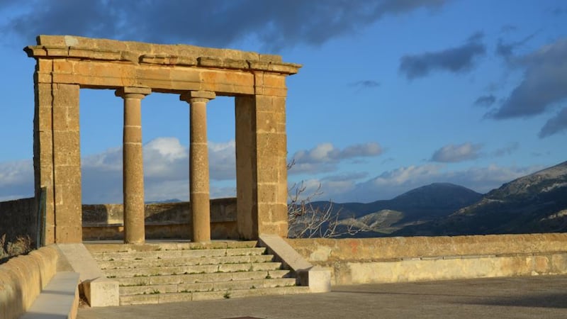 €1 houses: the Sicilian town of Sambuca includes ancient ruins. Photograph: Denise Serra/iStock/Getty