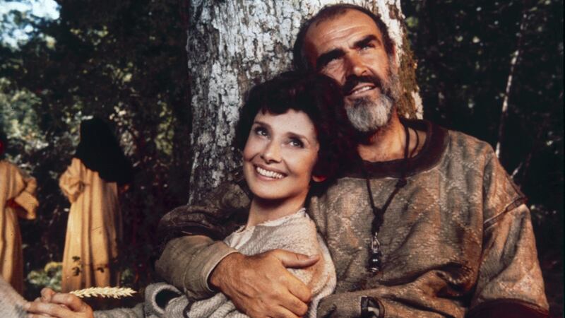 Audrey Hepburn and Sean Connery in Richard Lester’s 1976 film Robin and Marian. Photograph: Hulton Archive/Getty Images