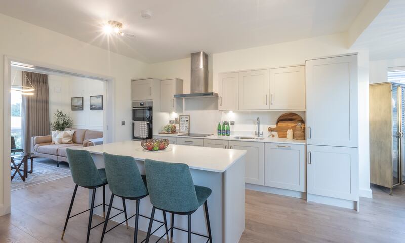 All kitchens are Shaker style with Carrara quartz worktops