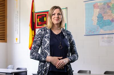 'Students know who we are, they know our faces, they know what to expect when they come to talk to us,' says career guidance counsellor Theresa Burke. Photograph: Tom O'Hanlon