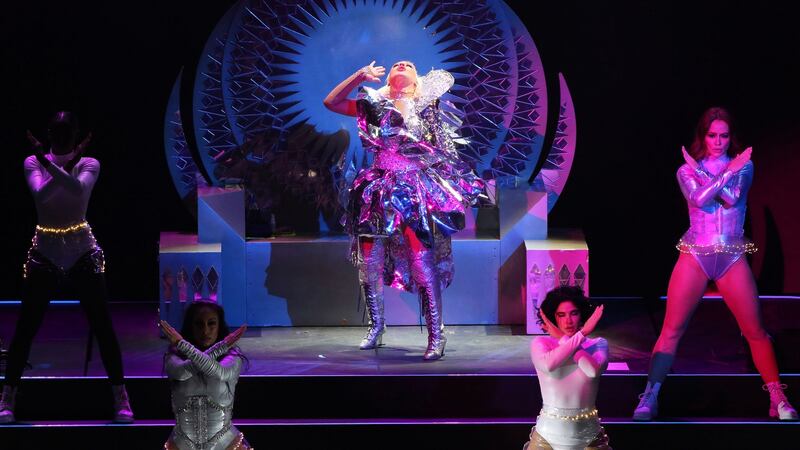 Christina Aguilera at the 3Arena in Dublin. Photograph: Nick Bradshaw/The Irish Times