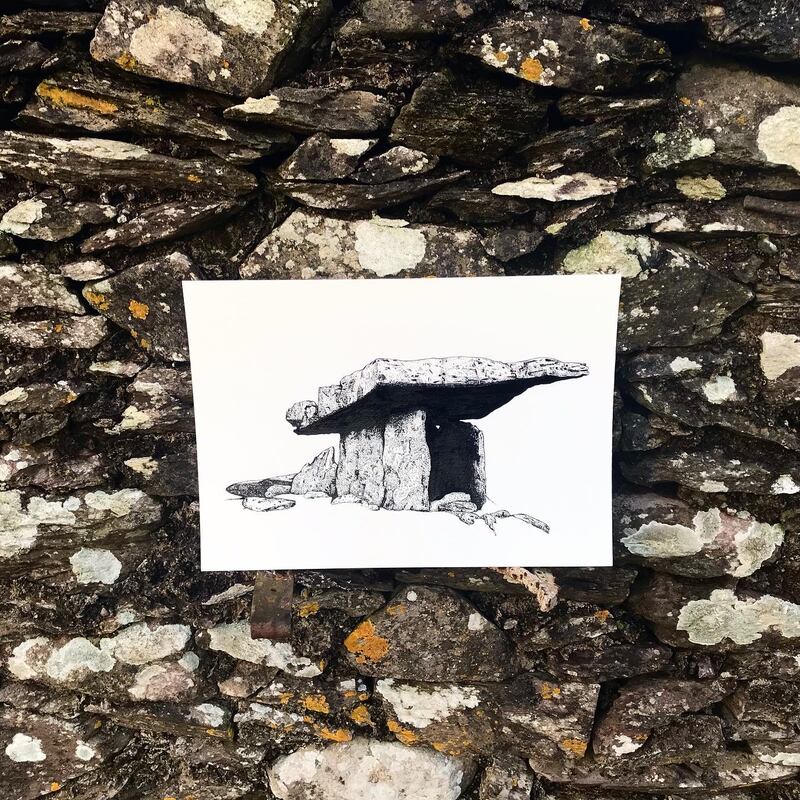 Poulnabrone dolmen by John Flynn