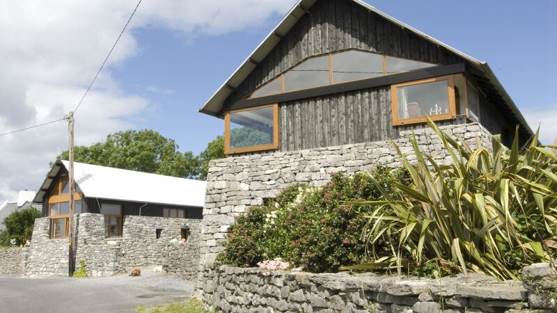 Killeenaran House, Kilcolgan, which was designed by the award-winning architect Richard Murphy OBE