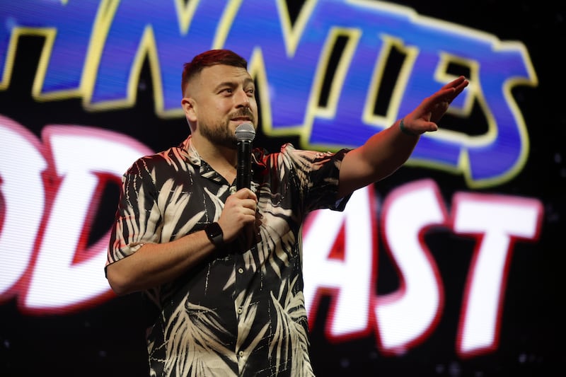 Johnny Smacks on stage