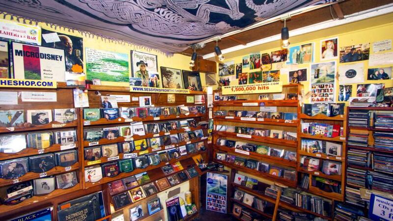 Dingle Record Shop: "“No offence to Bono, but the shop was there before Bono,” says owner Mazz. Photograph: Mossy Donegan