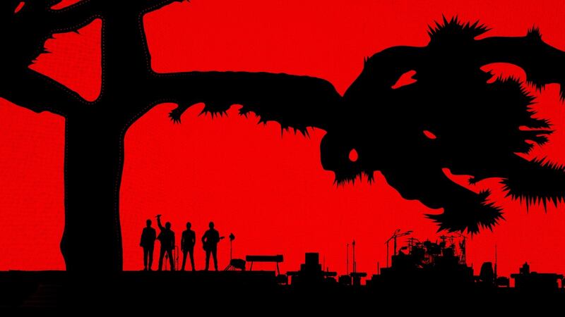 3rd, Arts and Entertainment - U2 during their performance of the Joshua Tree at Croke Park. Photograph: Cyril Byrne / The Irish Times