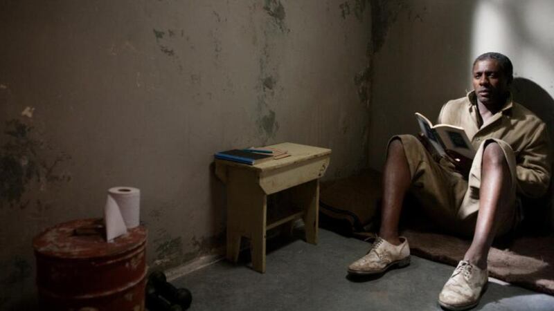 Idris Elba as Nelson Mandela in Mandela: Long Walk to Freedom