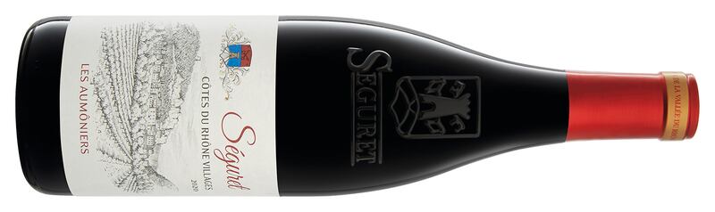 Séguret Côtes du Rhône Villages 2022 Les Aumôniers