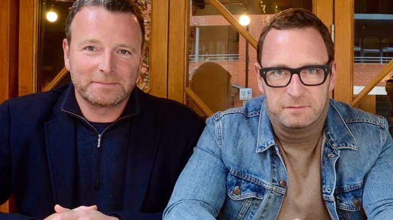 Alan (left) and Mark Wogan, directors of Homeslice pizza restaurants