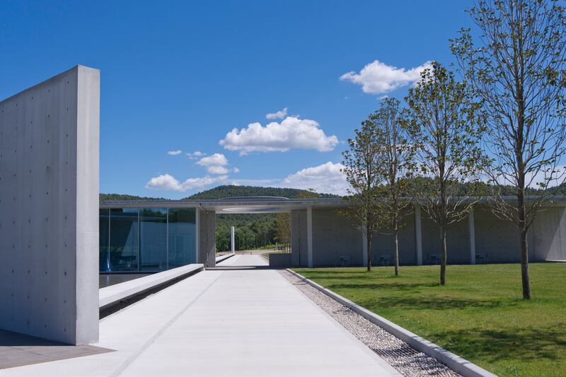 The Art Centre at Château La Coste, designed by Japanese architect Tadao Ando (2011). Photograph: Andrew Pattman 