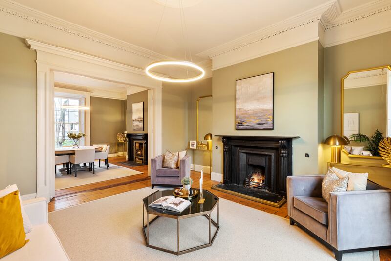 Interconnecting reception rooms