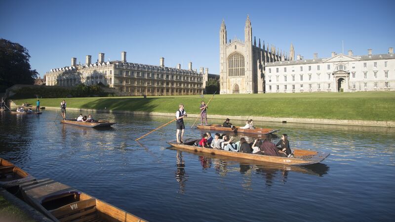 A 50-minute train ride from central London will have you in Cambridge, punting on the Cam
