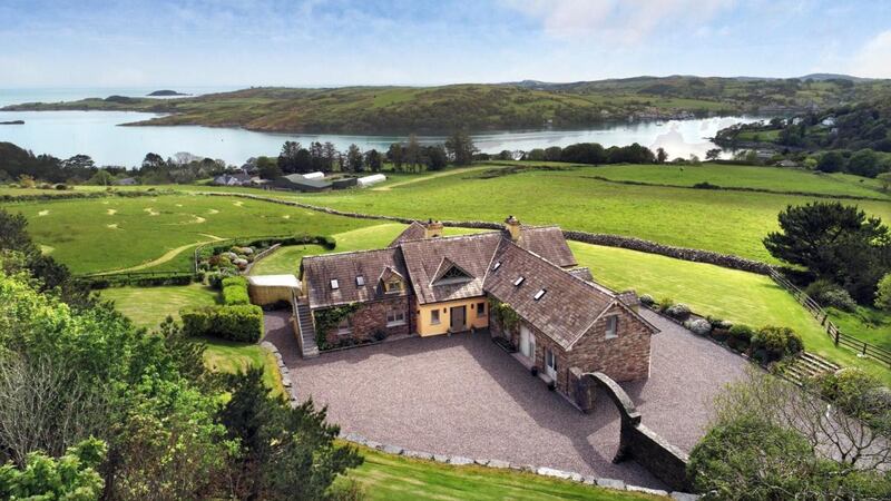 Baywood House in Glandore, Co Cork, a six-bed house for sale at €1.35 million