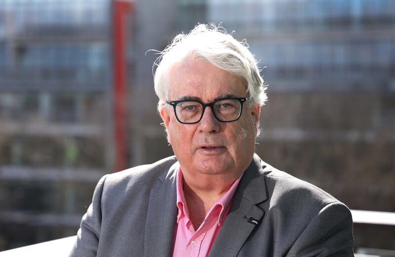 Former chief justice Frank Clarke pictured at the offices of the Law Reform Commission. Photograph: Damien Eagers