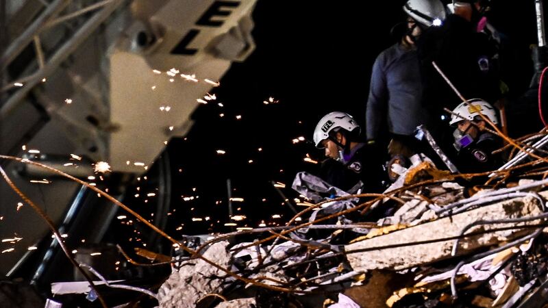 The search for more than 140 people unaccounted for has entered its seventh day. Photograph: Chandan Khanna/AFP/Getty Images.