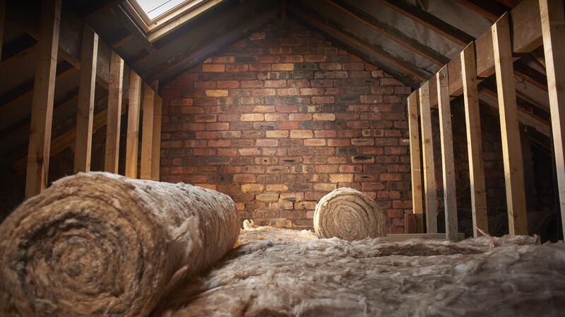 Attic insulation. Photograph: Thinkstock