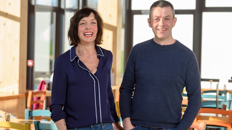 Karen O’Donohoe and Michael Kelly are the presenters of ‘Grow cook eat’, GIY’s seven-part TV series  on RTÉ 1 on Wednesdays at 7.30pm.