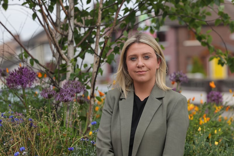 Amy Farrell: a first-time candidate for Sinn Féin in Dublin City Council's Cabra/Glasnevin ward. Photograph: Alan Betson