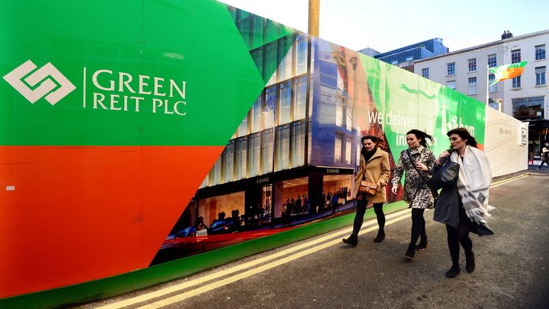The Green Reit site  on Molesworth Street.