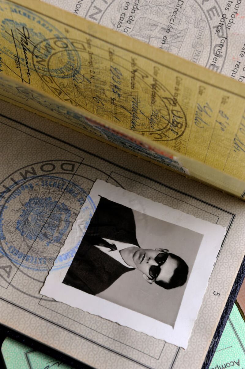 Fake documents made by Adolfo Kaminsky. Photograph: Gamma-Rapho via Getty Images