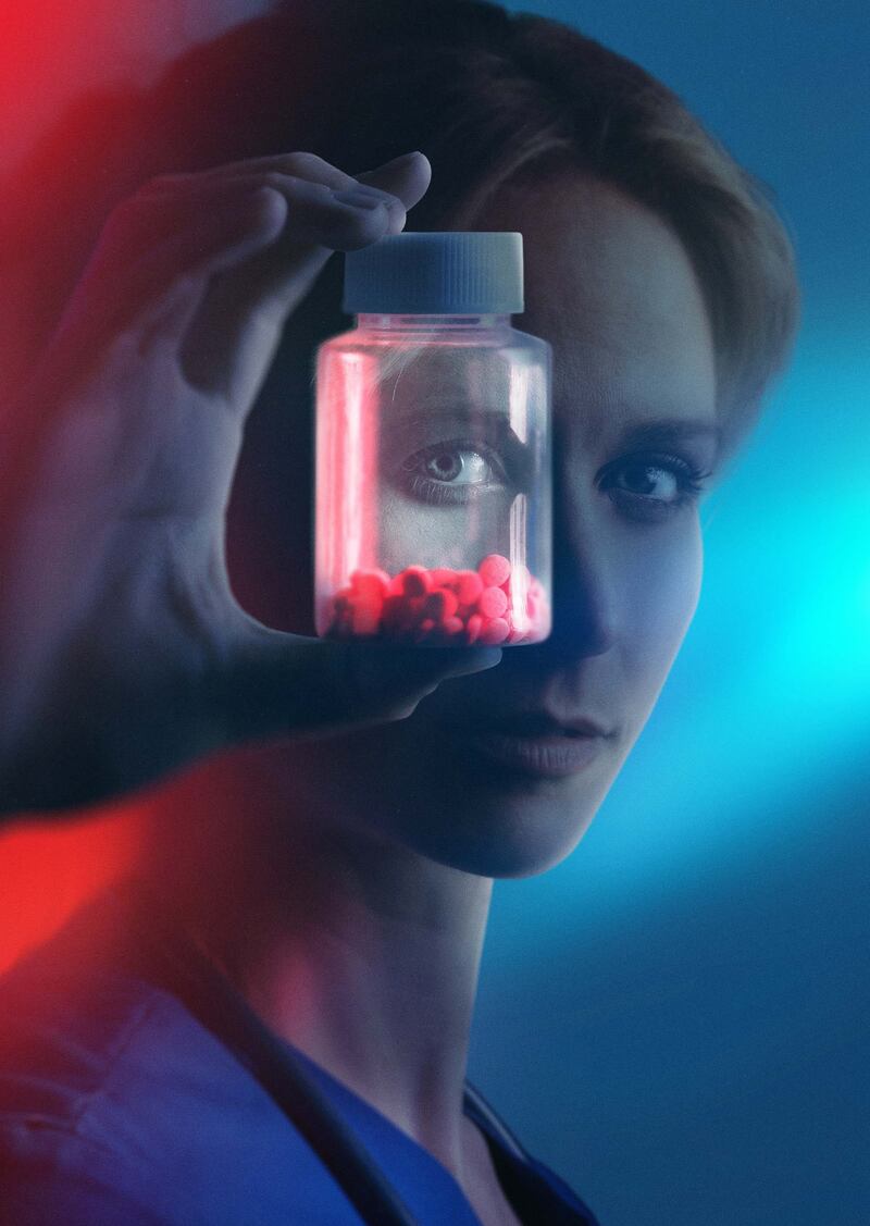 Niamh Algar in Malpractice. Photograph: ITV