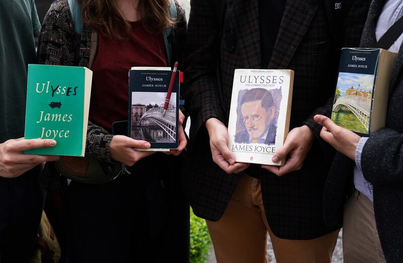 'Ulysses encourages the reader to bring along their very best. It assumes them capable of operating beyond personal preference and prejudice.' Photograph: Brian Lawless/PA