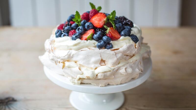 Summer Berry Pavlova
