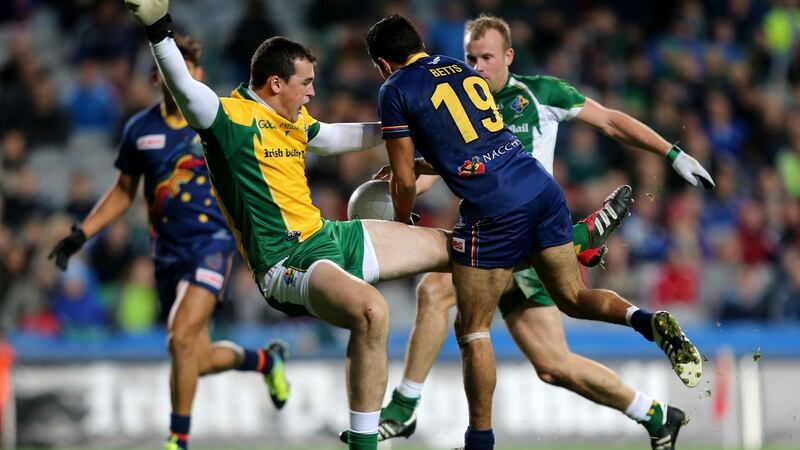 Paddy O’Rourke was the Ireland goalkeeper in 2013. Photo: James Crombie/Inpho