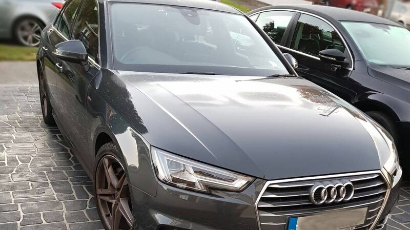An Audi seized by Cab. Photograph: An Garda Síochána