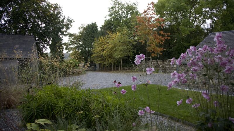 River Lodge sits  on 0.139 hectare of garden