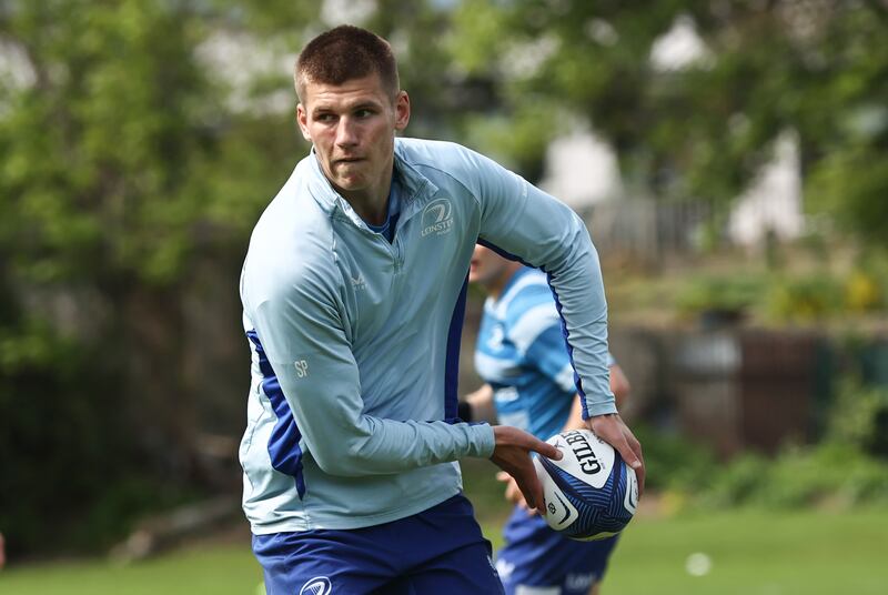 Outhalf Sam Prendergast has made significant progress this season. Photograph: Tom Maher/Inpho