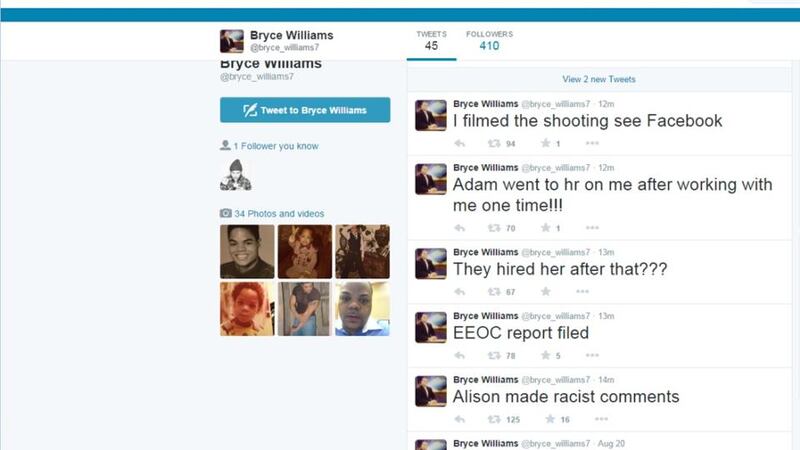 The man believed to have carried out the shootings subsequently posted comments on Twitter.