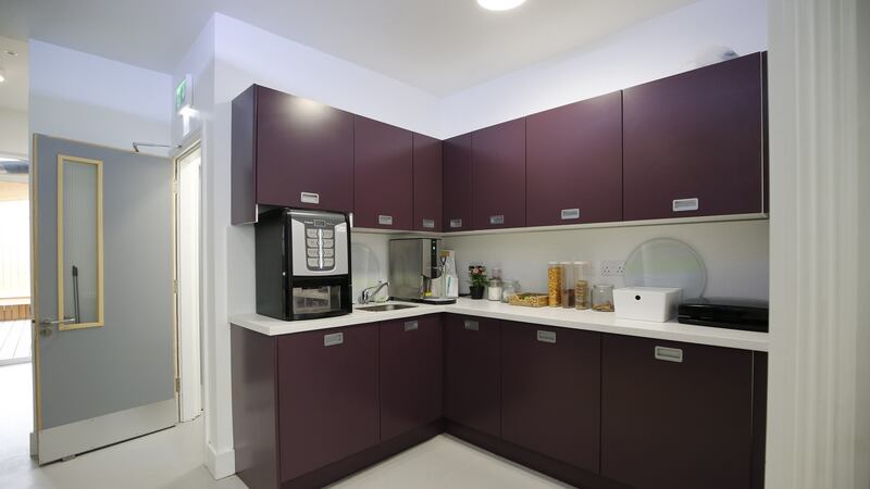 Inside the new Peter McVerry Trust service on Berkeley Street, Dublin. Photograph: Nick Bradshaw for The Irish Times