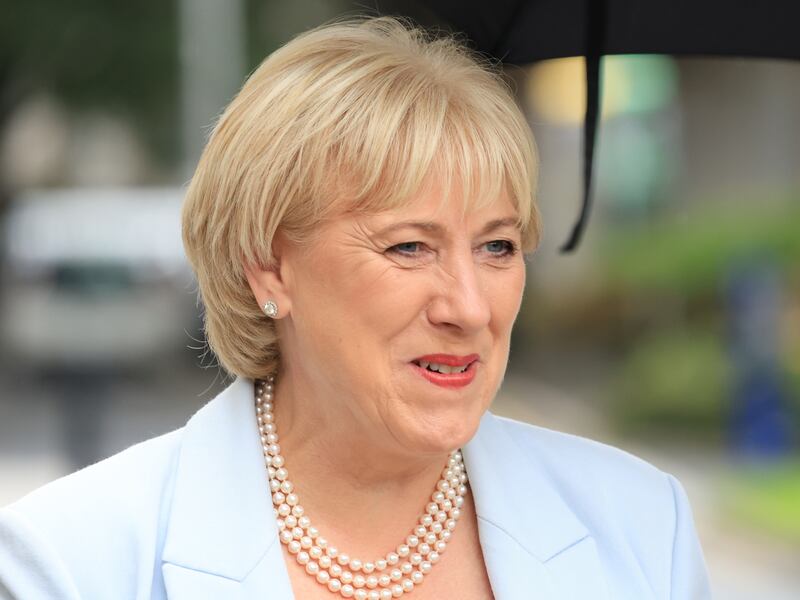 Fine Gael presidential candidate Heather Humphreys. Photograph: Stephen Collins/Collins Photos