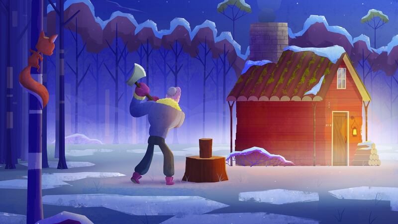 A still from Pink Kong Studios  VR animation Aurora.