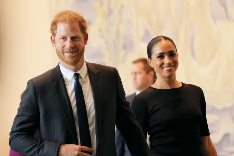 Harry and Meghan: I never thought Irish people could relate to a royal, but look at the prince, a ginger emigrating to the United States in search of work. Photograph: Michael M Santiago/Getty