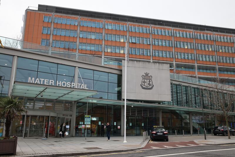 12/1/2021
Exterior pic of the Mater hospital in Dublin yesterday(Tues). Pic: Collins Courts