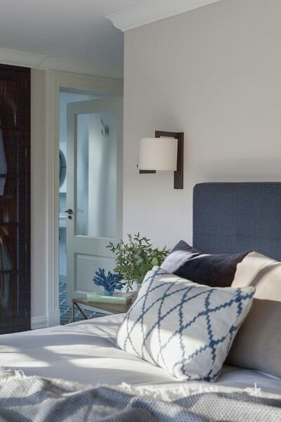 'Treat bedrooms more like hotel rooms, with their own seating areas, televisions and small desks.' Design by Optimise Design. Photograph: Ruth Maria Murphy