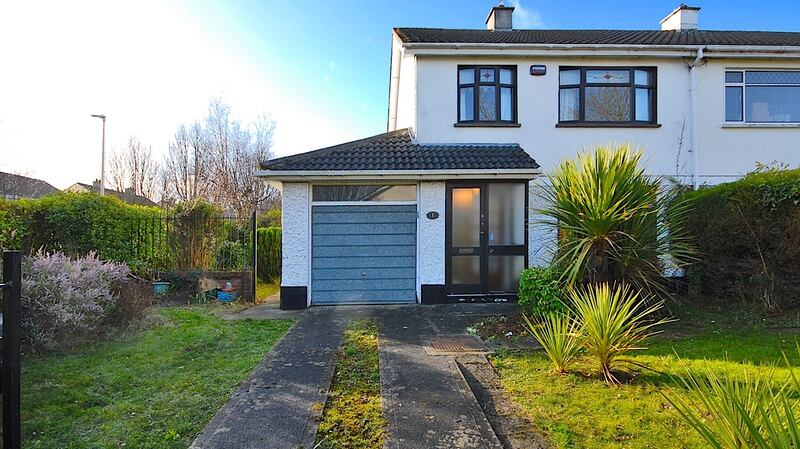 1 Orchard Grove, a  three-bed, one-bath semi-detached, is selling for  €395,000