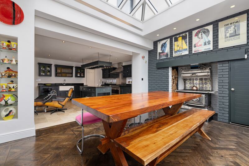 Diningroom. Photograph: Andrew Nolan