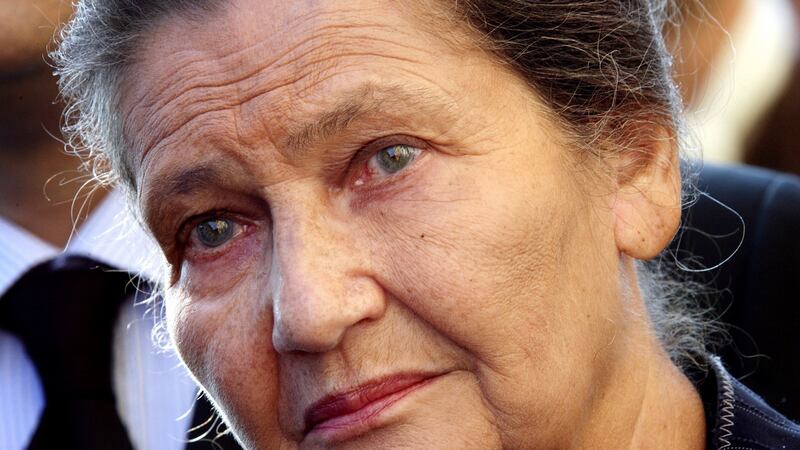 Simone Veil: More than 350,000 people signed a petition for her  remains be taken to the Pantheon, France’s temple to great men and women. Photograph: AFP/Getty Images