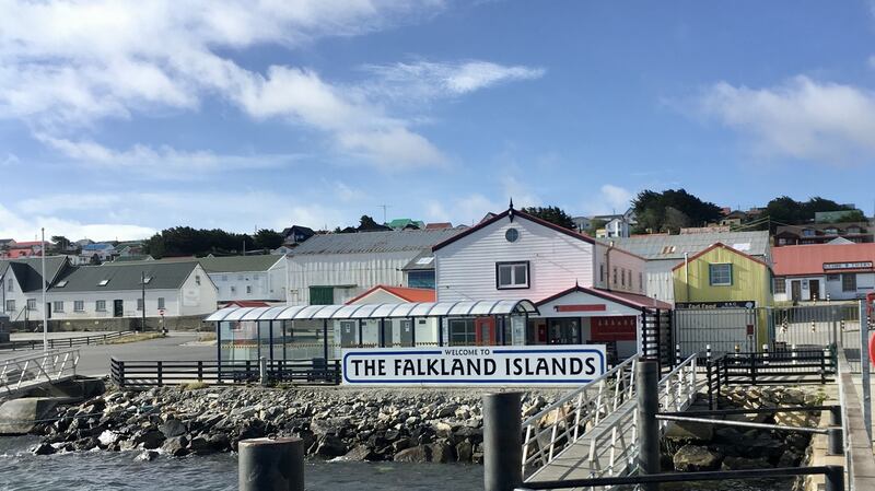 Port Stanley, Falkland Islands. Photograph: Henry Jones/PA