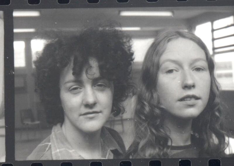 Early days: Garry Hynes with Marie Mullen, her Druid cofounder, in the 1970s