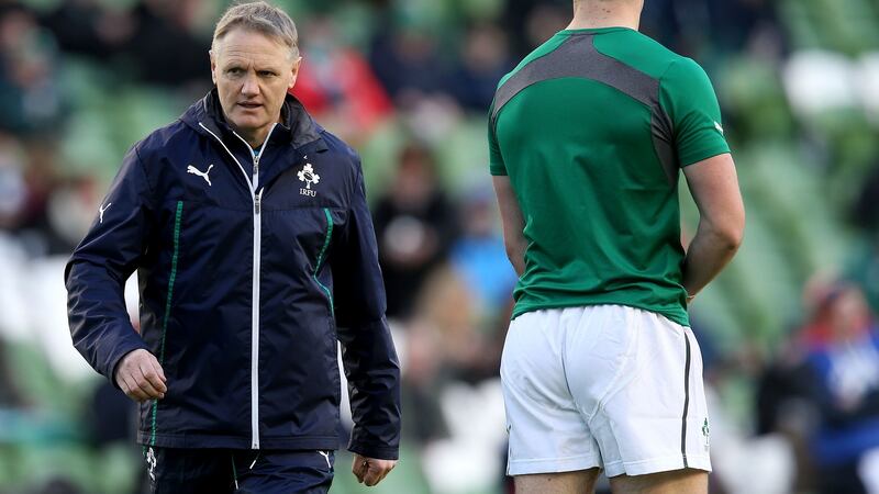 Joe Schmidt: guided Ireland to three Six Nations Championships and a Grand Slam, plus to- two wins over New Zealand. Photograph: Dan Sheridan/Inpho