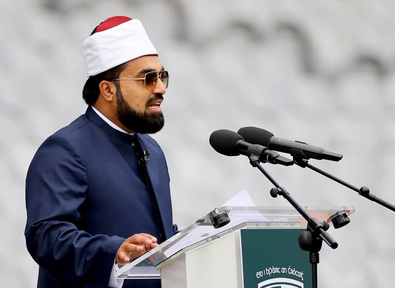 Dr Umar Al-Qadri is becoming a notable figure in Irish public life. Photograph: James Crombie/Inpho