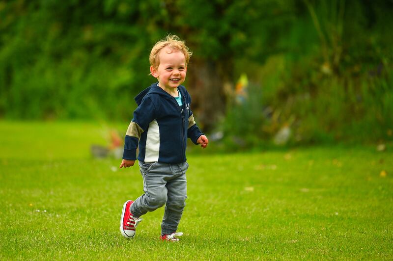 Billy Ryan (2) at home in Nenagh, Co Tipperary. Photograph: Diarmuid Greene