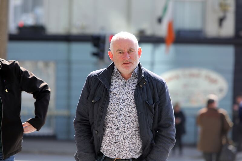 Paul Beirne, from Boyle, Co Roscommon, was convicted over the violent incident in Falsk, Strokestown, Co Roscommon in December 2018. Photograph: Collins Courts