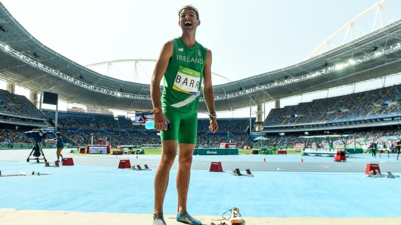 After his  fourth place heroics at the Rio Olympics last summer Thomas Barr represents Ireland’s chief (in not only) medal hope in London.  Photograph: Brendan Moran/Sportsfile via Getty Images